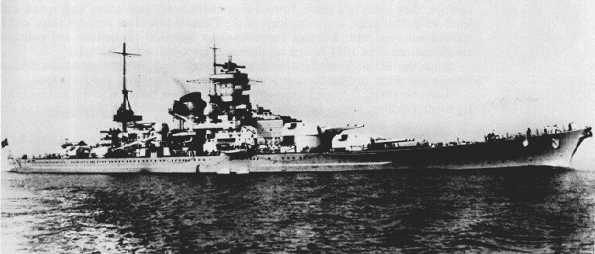 U-BOOT 1:1250 ATLAS De AGOSTINI #02 ACORAZADO WARSHIP SCHARNHORST 1939-41 